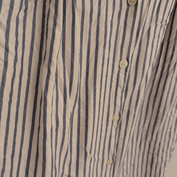 Madewell courier top in blue stripe - Picture 3 of 4